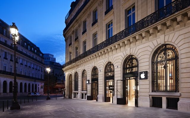 Apple-Paris-store