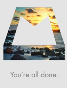Mailbox wants you to see this screen a lot.