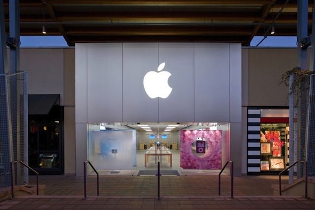The Apple store in Boulder, Colorado.