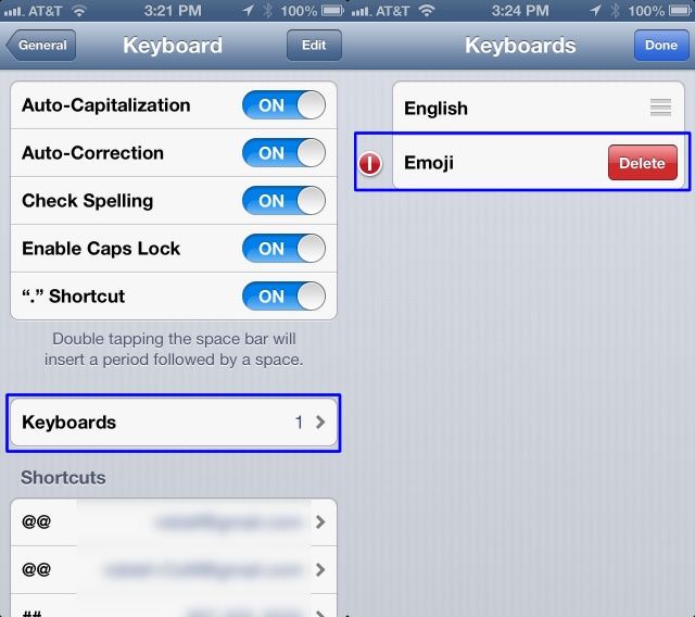Emoji Keyboard iOS