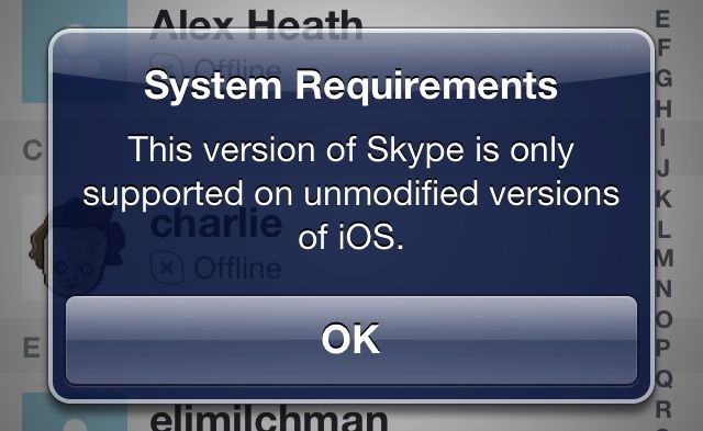 Skypejailbreak skypejailbreak