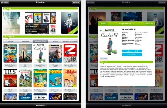 We only read this for the articles. In French.