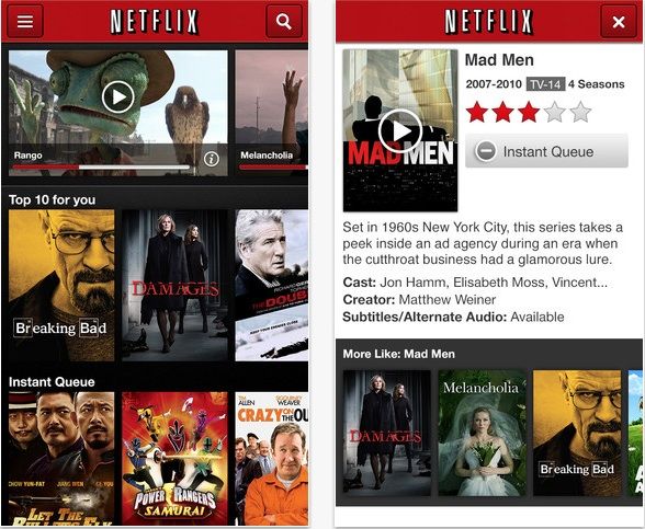 netflixappselection