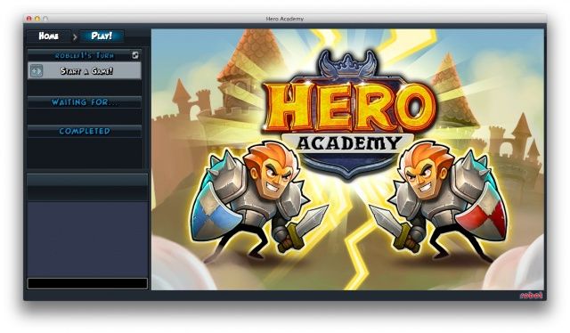 Hero Academy Splash Screen