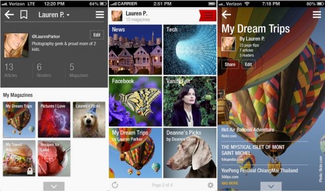 Flipboard-profiles