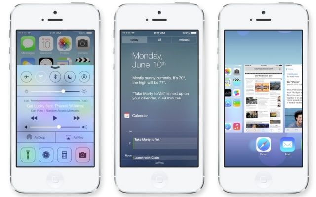 iOS 7 Beta On iPhones