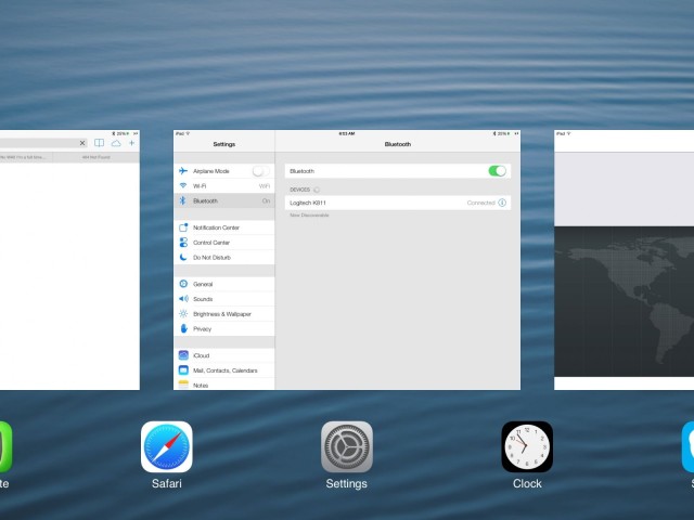 Multitasking iOS 7 Beta