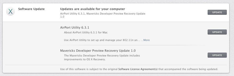 Airport Utility Mavericks Update