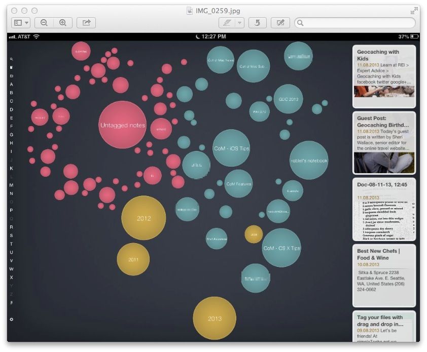 Apparently, I need to tag my notes more.