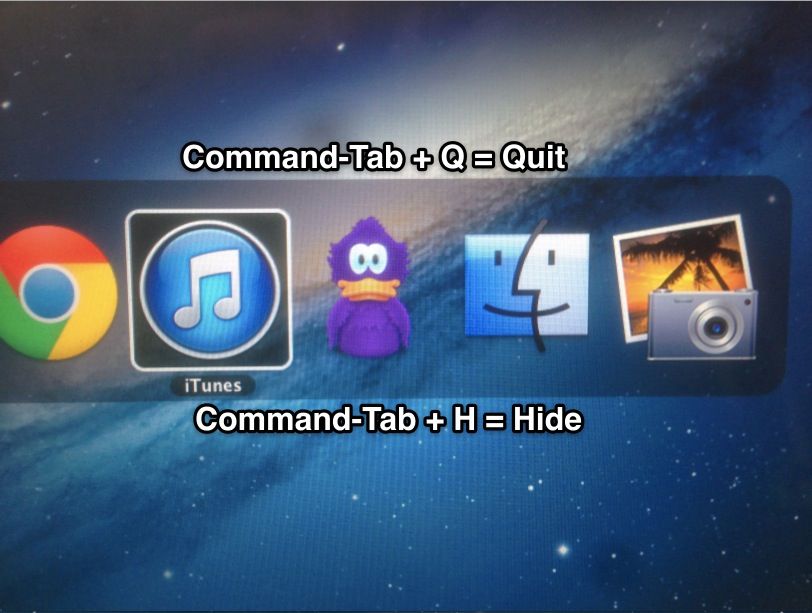 Command-Tab Hide