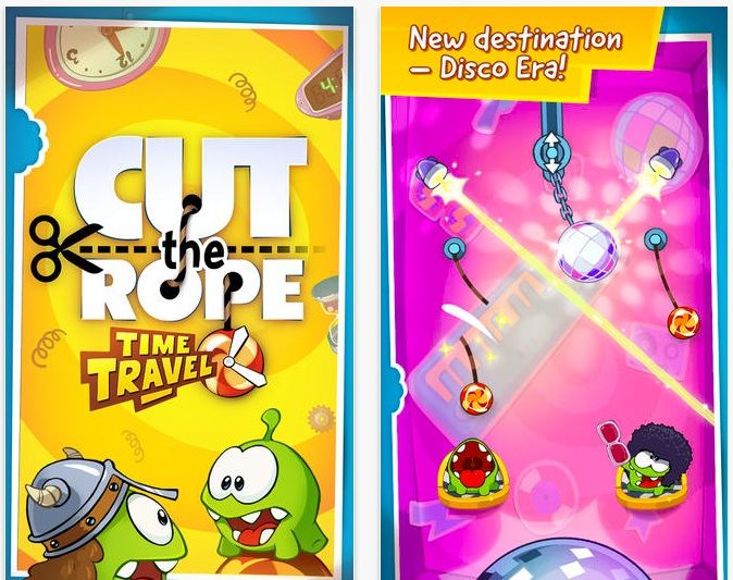 Cut the Rope Time Travel Disco