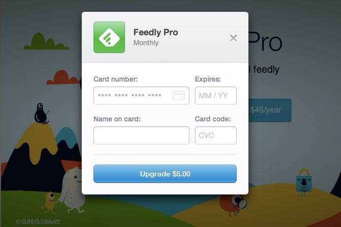 Feedly Pro Monthly