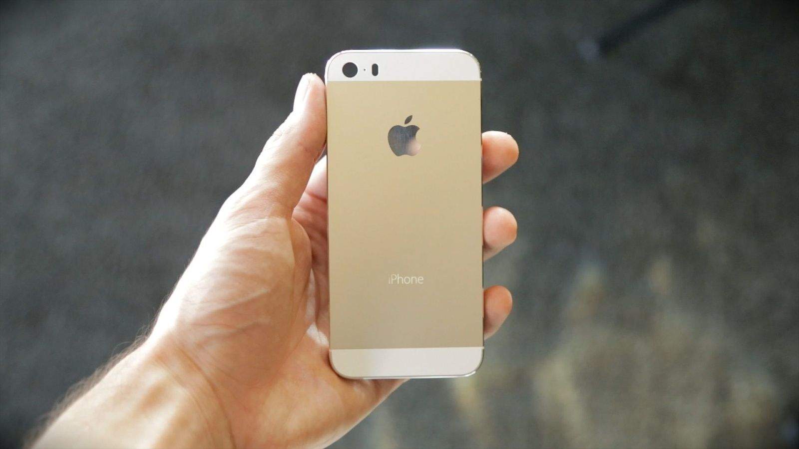 Gold Champagne iPhone 5S from TLDToday
