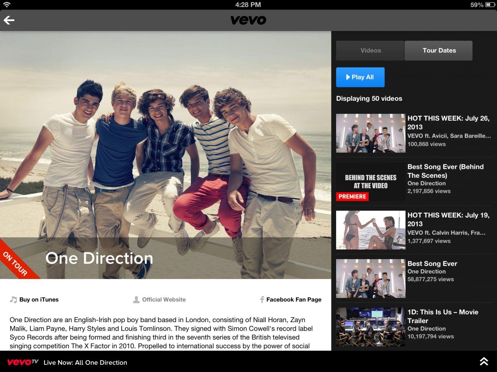Ready to get your One Direction fix on the Apple TV?