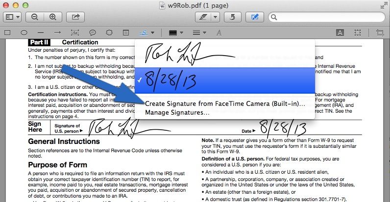 PDF Signatures