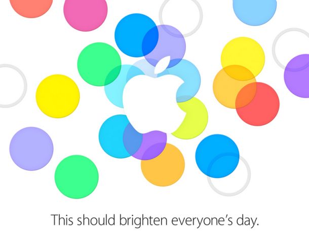 Apple Sept 10 invite