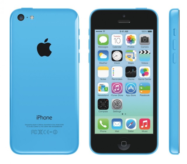blue iPhone 5C