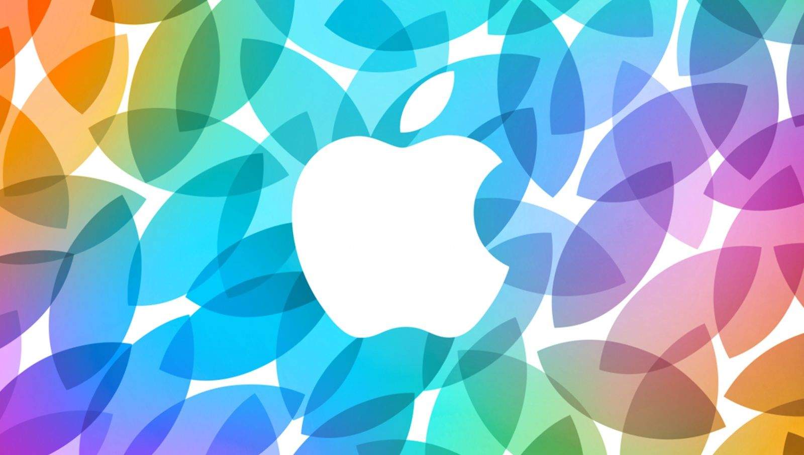 Apple logo colors