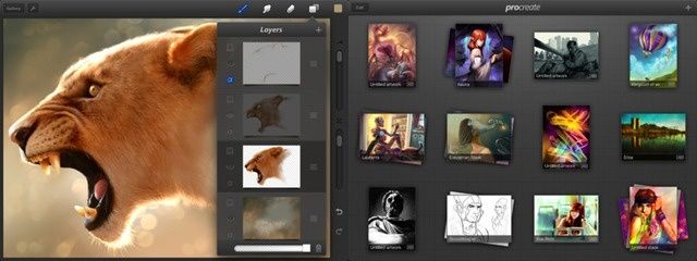 Procreate has more power than you'll probably ever need.