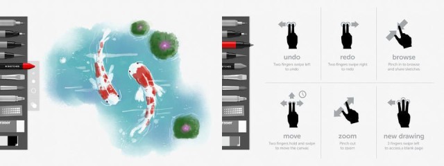 Sketches is beautifully minimal.