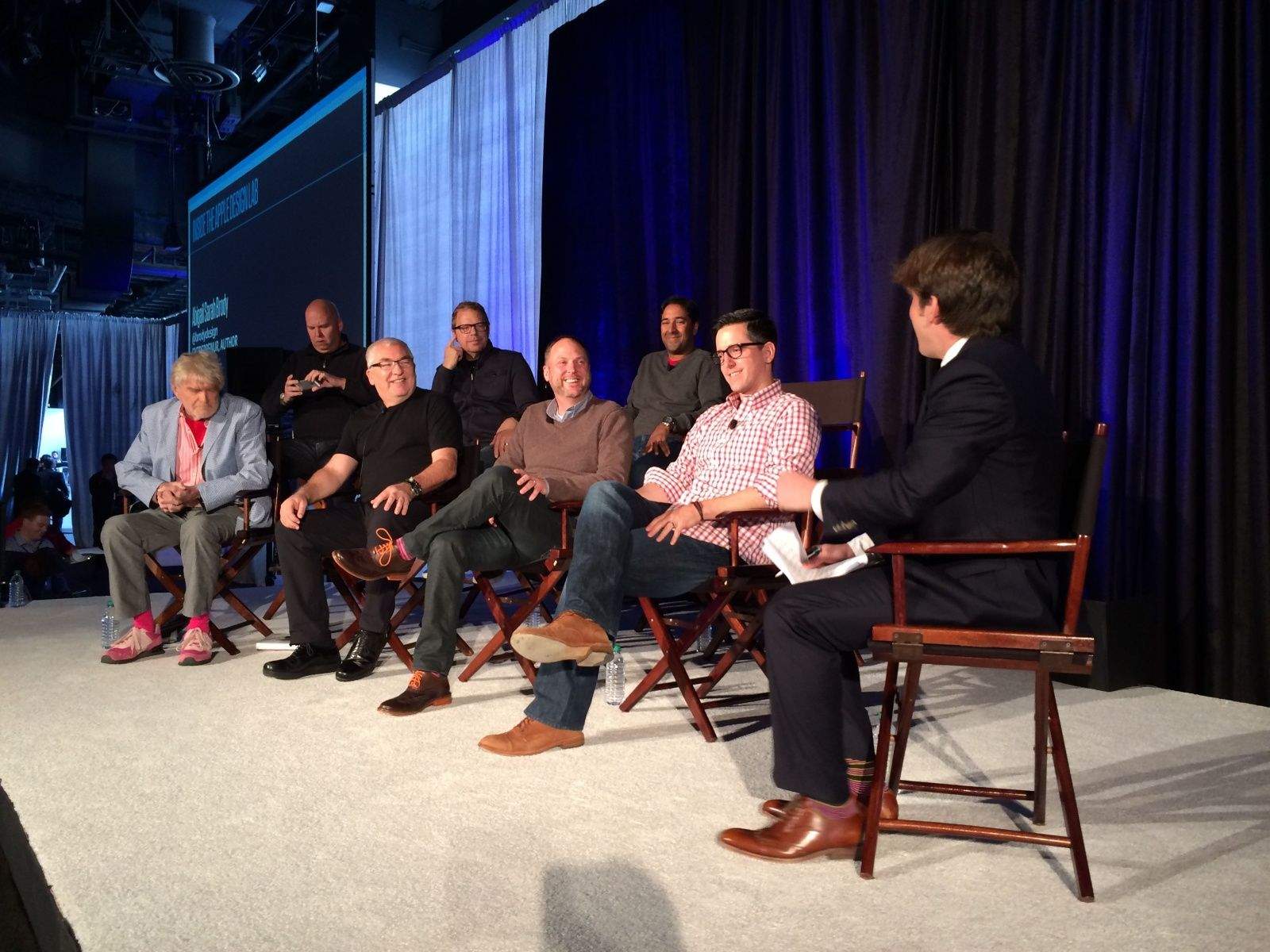 Fast Company's panel of ex-Apple designers. Photo: Leander Kahney.