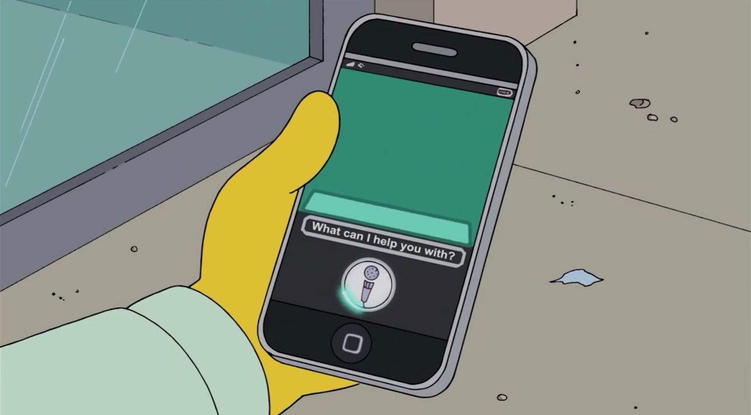 Siri-The-Simpsons