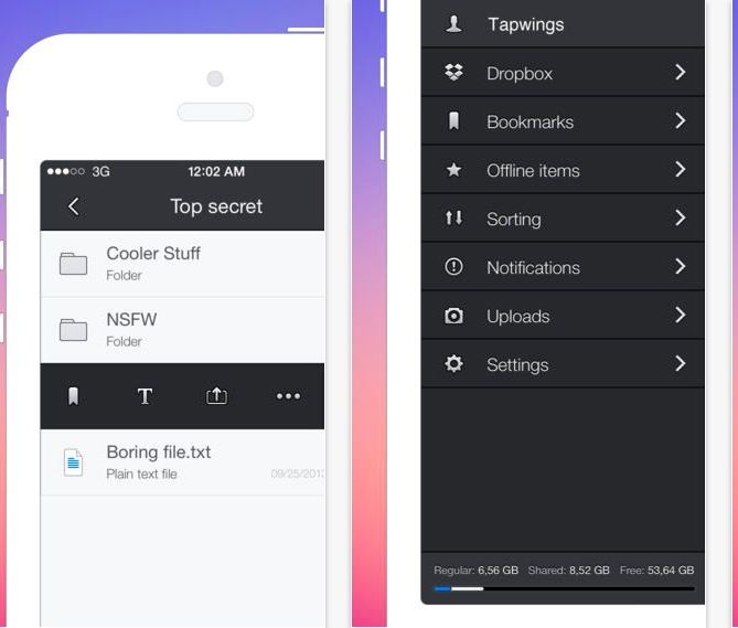 Boxie Boxie makes Dropbox just that bit more useful on your iPhone.