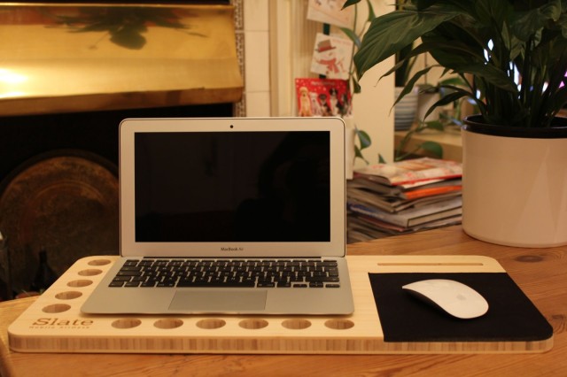 The ventilation holes help keep your laptop cool.