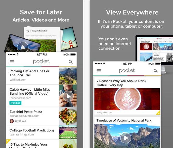 Pocket Read it later, indeed.