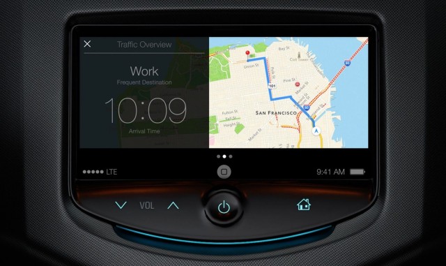 When iOS in the Car arrives, it will look like this, not the software Honda is using in Display Audio.