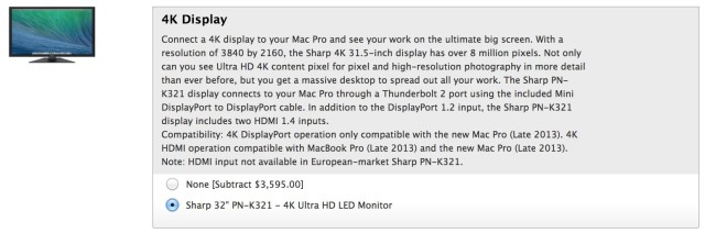 Sharp-4K-monitor-Mac-Pro