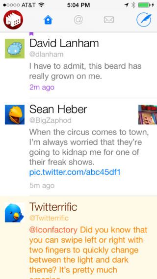 Twitterrific 5 Twitterrific 5