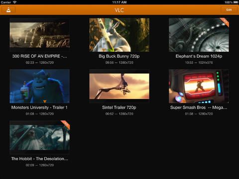 iOS VLC will play just about any media file you throw at it.