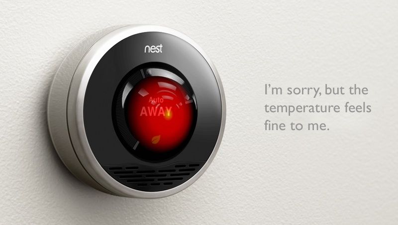 Google's acquisition of Nest will allow the company to monitor you in your home, some say. Image: http://mlkshk.com/p/8PY6