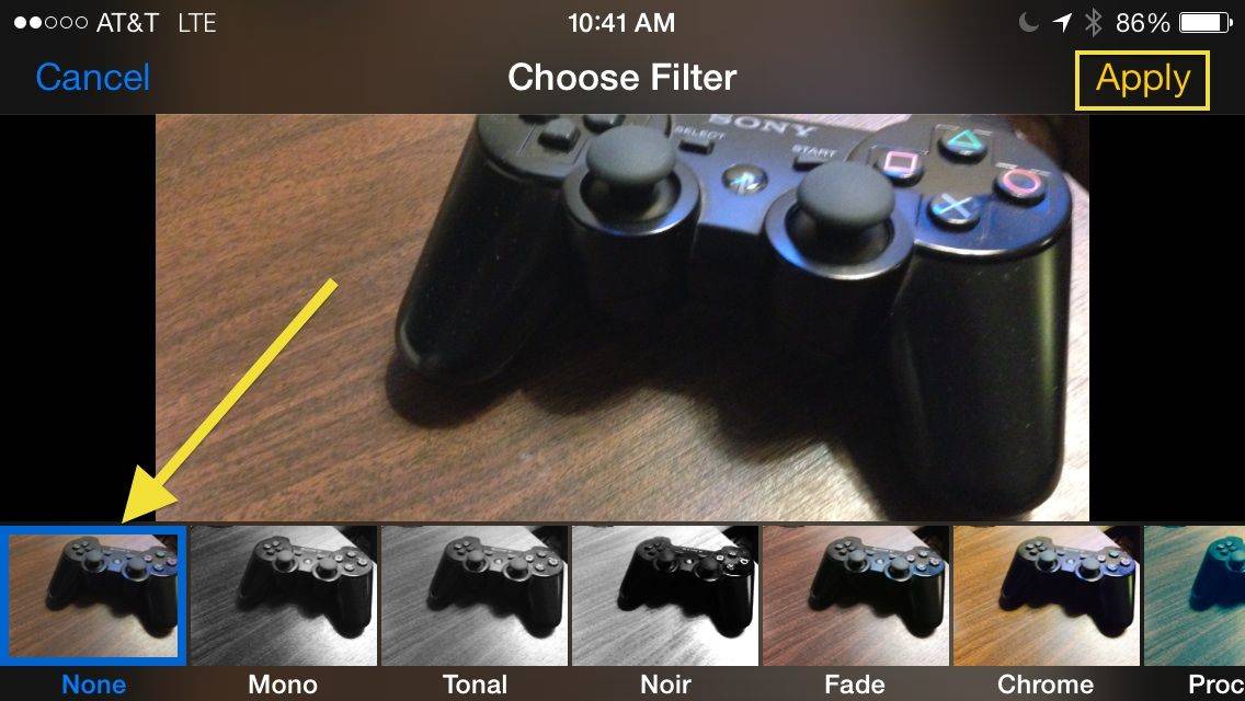 Add Or Remove Filters In iOS 7 Camera App [iOS Tips] Cult of Mac