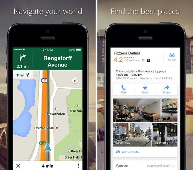 Google Maps Now Advises iOS Users When Faster Routes Available