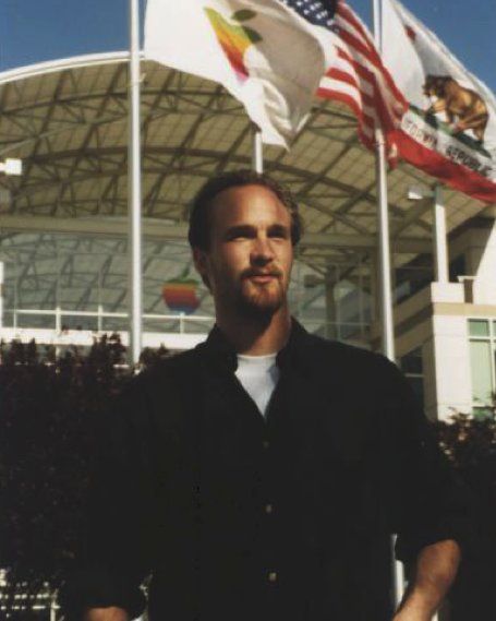 Bas Ording on his first day at Apple in 1998