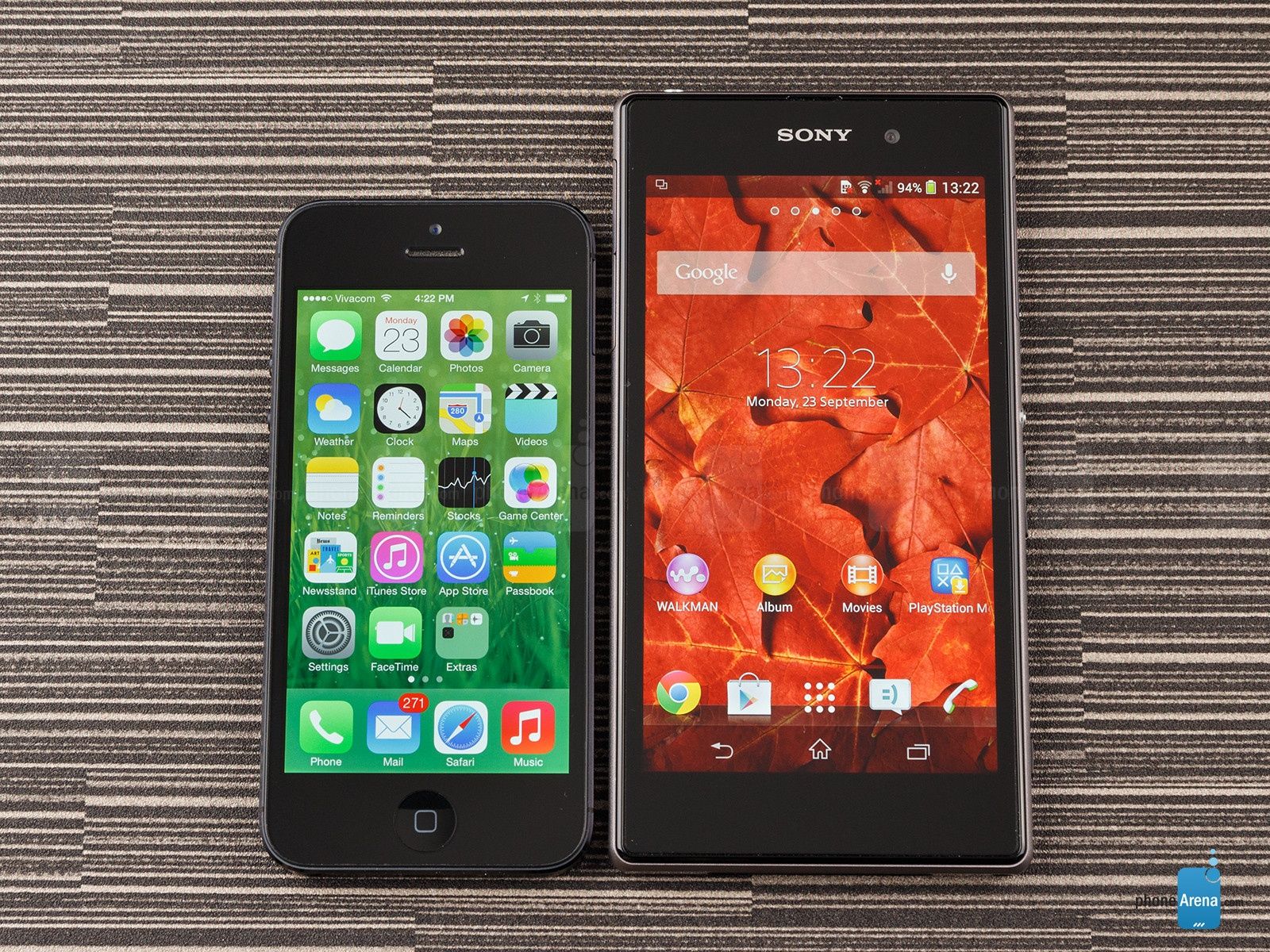 Sony-Xperia-Z1-vs-Apple-iPhone-5-01