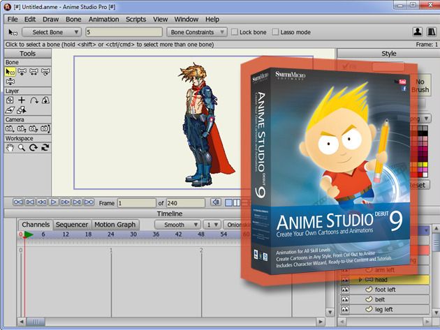 Software Review Anime Studio Debut 9  ComicsOnline 