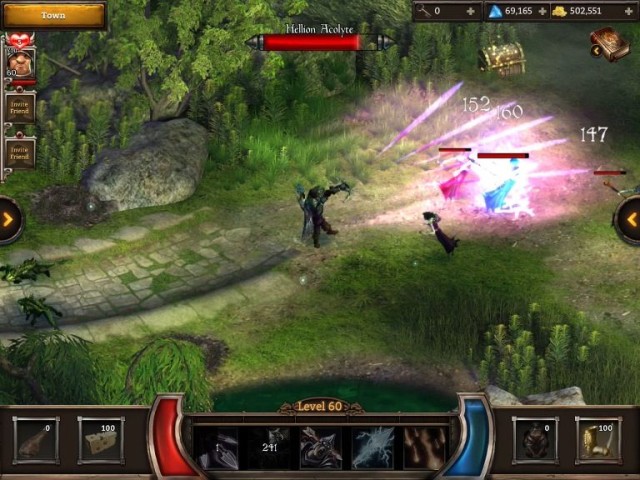 Blast them bad guys, now on your iPad.