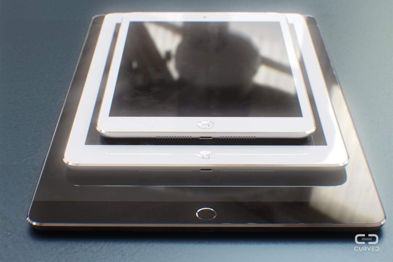 Are you ready for the giant-sized iPad Pro? We are. Photo: CURVED
