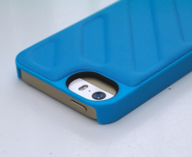 Plenty of space for your iPhone's camera and flash.