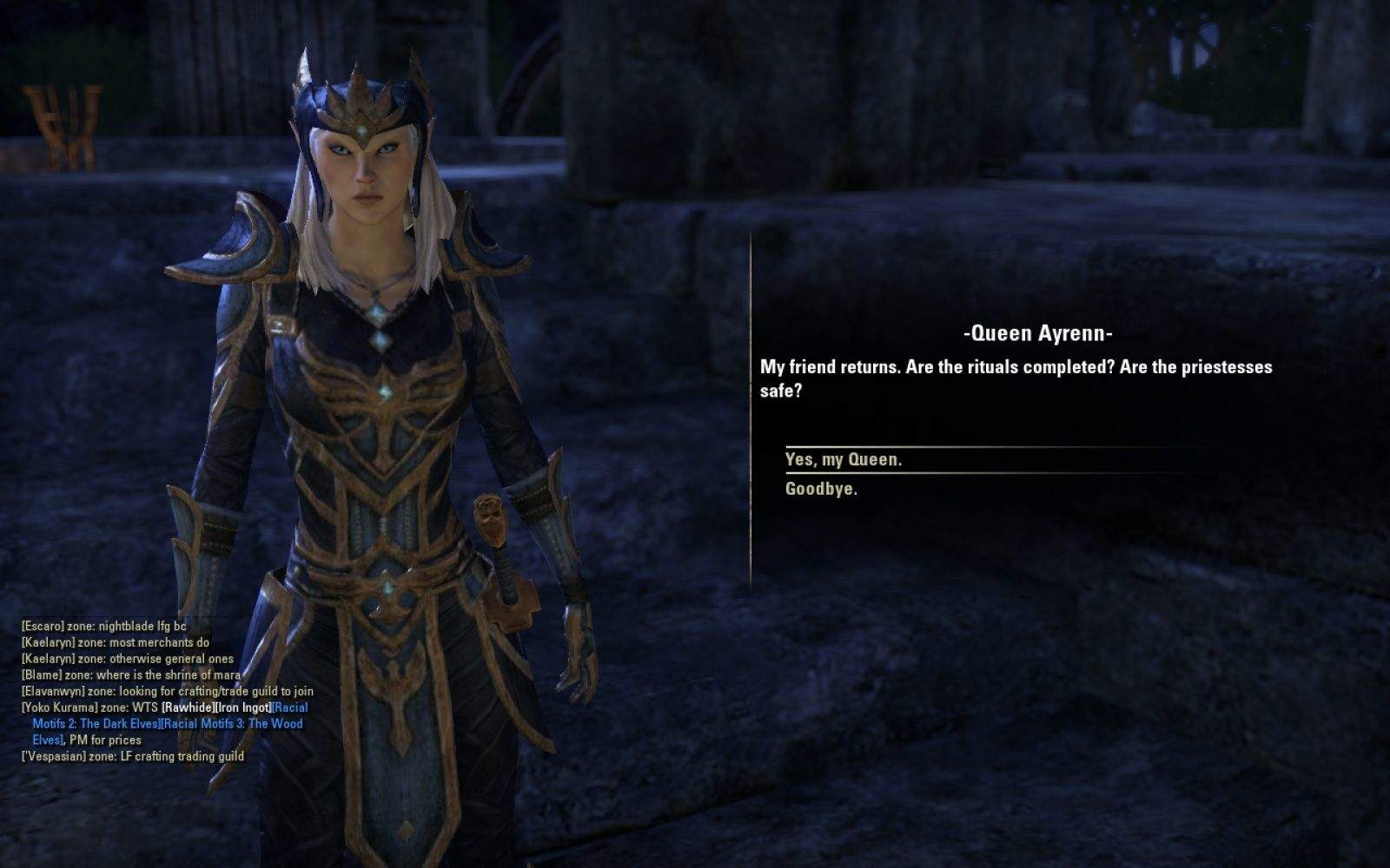 Making friends, meeting new people. And queens.