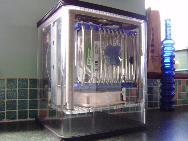 This is the world's first water-cooled Cube.