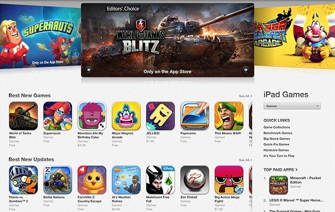 Apple Highlights 'Best New Game Updates' In New App Store Featured