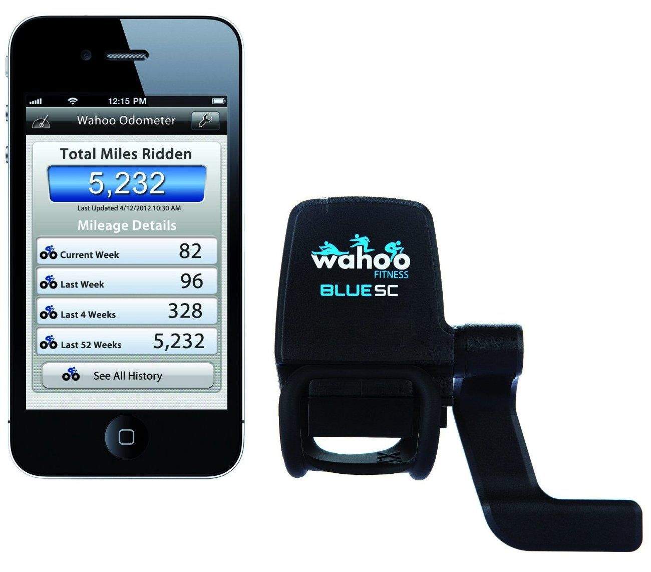 A lot of wearable wrist band fitness trackers aren’t great at measuring cycling compared to running, so if you’re putting together a regimen based on exercise that is easy to quantify, you may be tempted to put your bike away. Not so fast! The Wahoo Blue SC attaches to your bicycle and then works with your favorite cycling app to track your cycling speed, cadence, and distance on your iPhone while you ride. Even better, its internal odometer can break down the lifetime mileage ridden on your bike by week, month and even year. So get peddling.