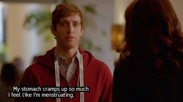 Thomas Middleditch as Richard Hendriks in HBO's Silicon Valley.
