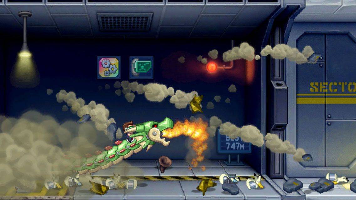 Ride the dragon to victory in Jetpack Joyride, now totally free.