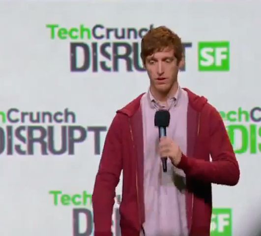 Thomas Middleditch as Richard Hendriks in HBO's Silicon Valley.
