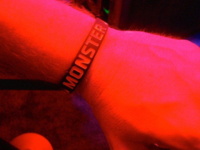 The PR team from 2K gave out wristbands to sort all of us attendees into our respective roles. I was thrilled to be the monster.